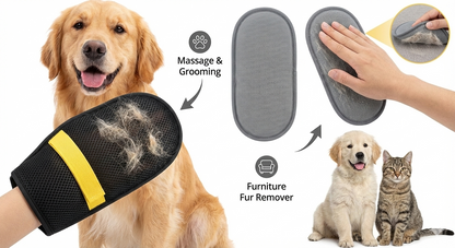 Pet Grooming & Cleaning Gloves